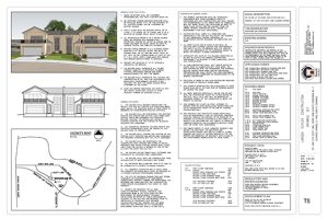 construction drawing set