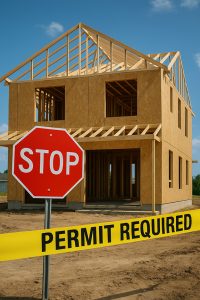 building permit requirements for custom homes